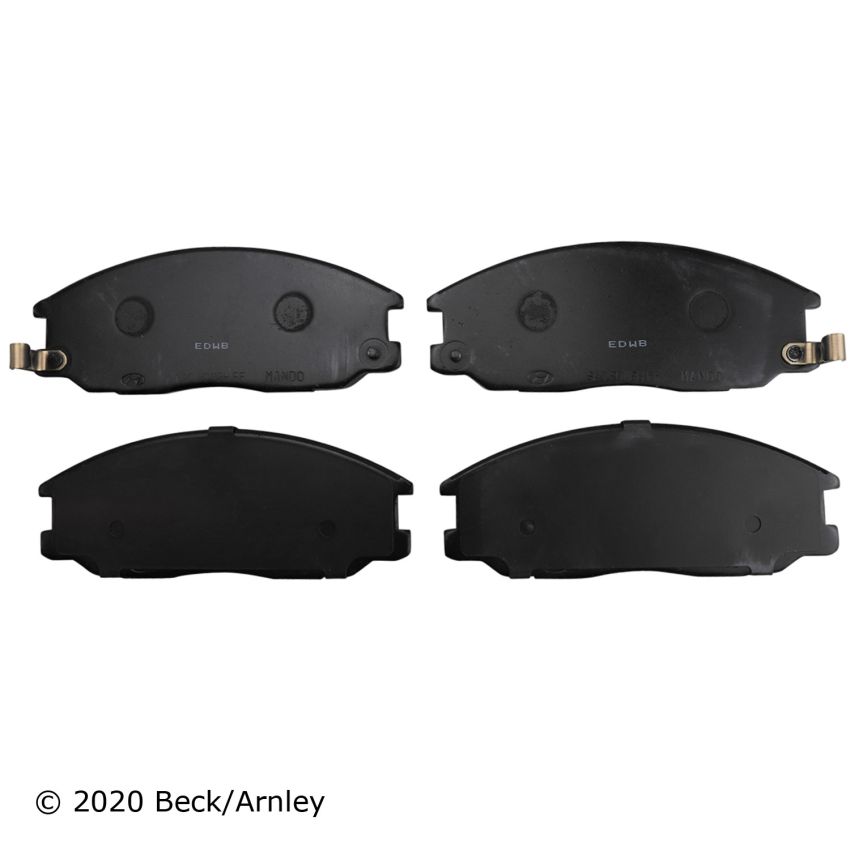 BECK/ARNLEY 089-1675 PREMIUM BRAKE PADS
