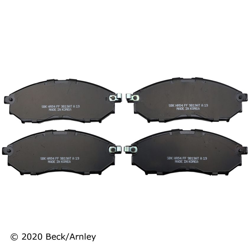 BECK/ARNLEY 089-1689 PREMIUM BRAKE PADS