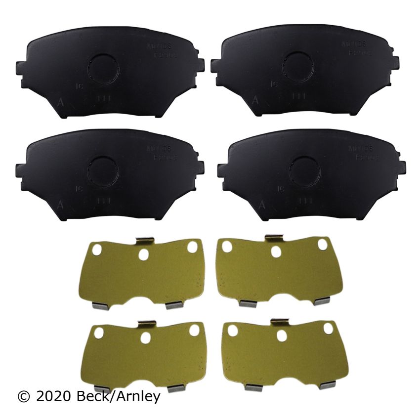 BECK/ARNLEY 089-1696 PREMIUM BRAKE PADS