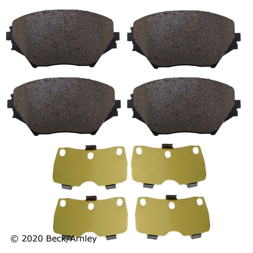 BECK/ARNLEY 089-1696 PREMIUM BRAKE PADS