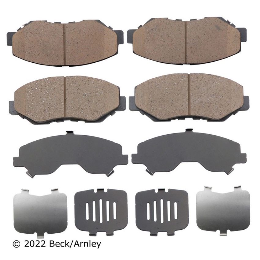 BECK/ARNLEY 089-1698 PREMIUM BRAKE PADS