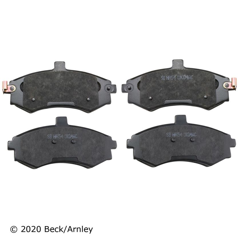 BECK/ARNLEY 089-1707 PREMIUM BRAKE PADS
