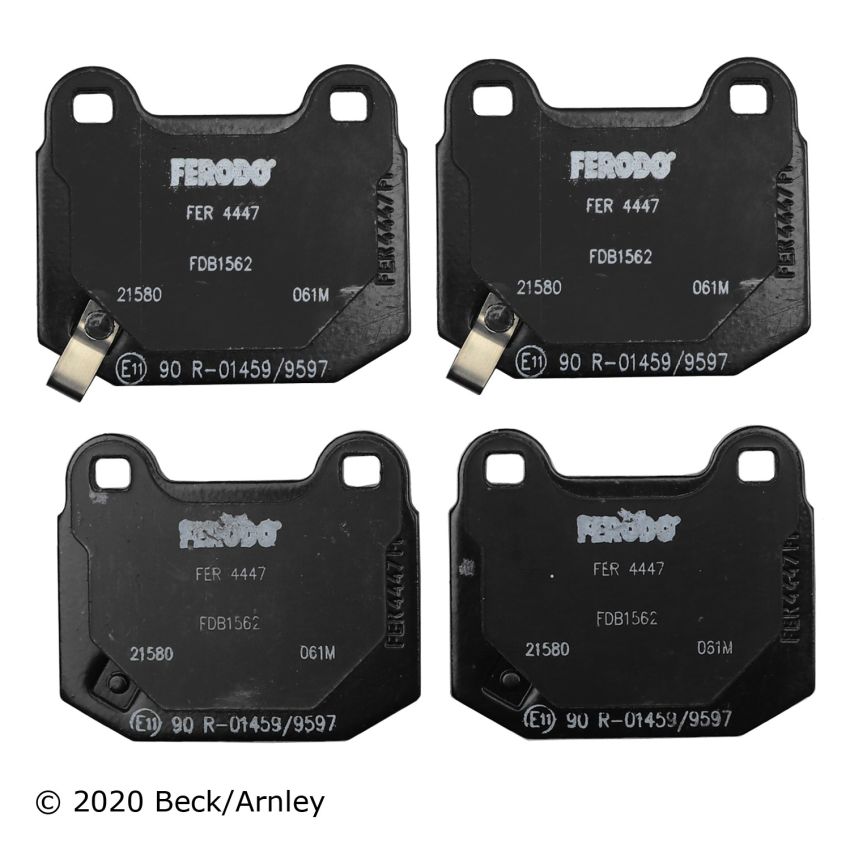 BECK/ARNLEY 089-1708 PREMIUM BRAKE PADS