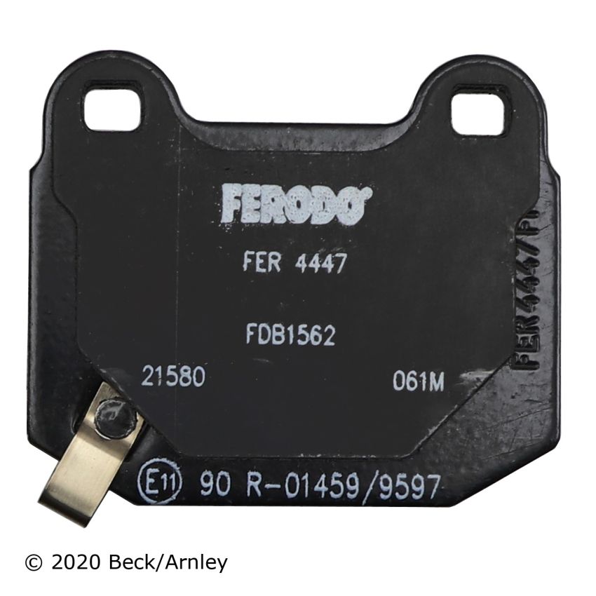 BECK/ARNLEY 089-1708 PREMIUM BRAKE PADS
