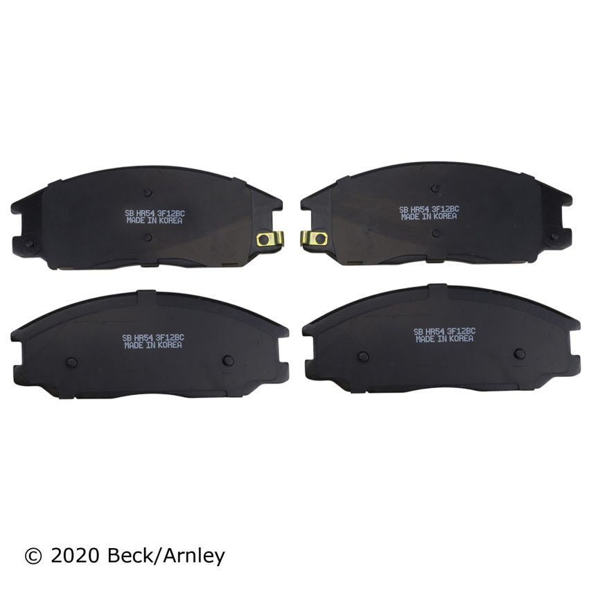 BECK/ARNLEY 089-1724 PREMIUM BRAKE PADS