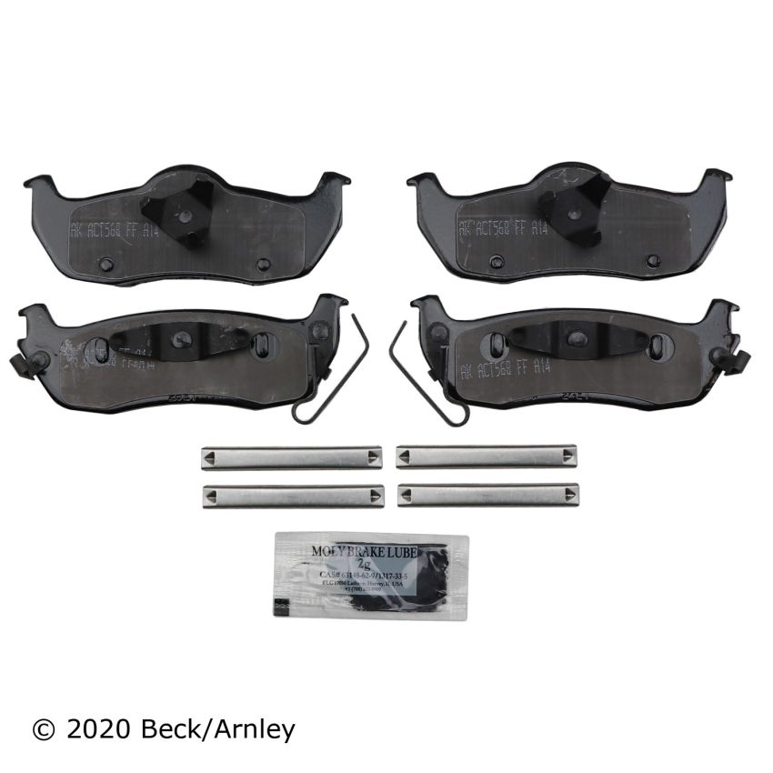 BECK/ARNLEY 089-1731 PREMIUM BRAKE PADS