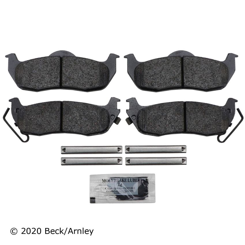 BECK/ARNLEY 089-1731 PREMIUM BRAKE PADS