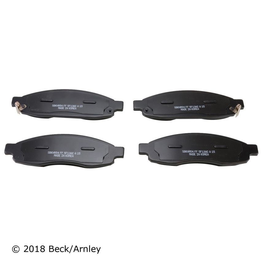 BECK/ARNLEY 089-1747 PREMIUM BRAKE PADS