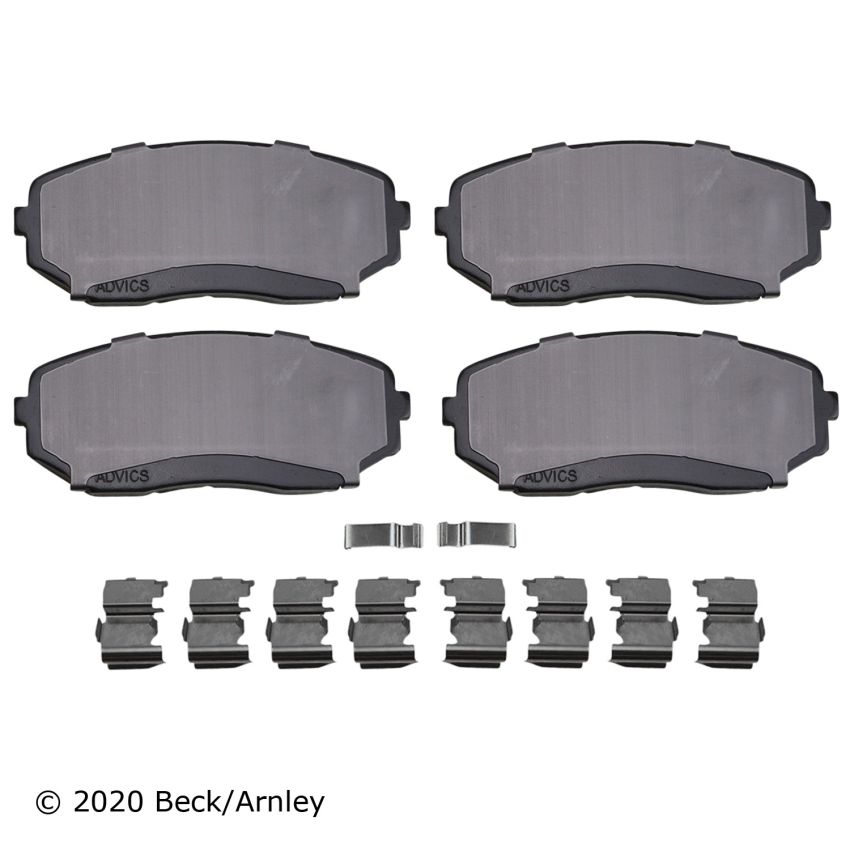 BECK/ARNLEY 089-1748 PREMIUM BRAKE PADS