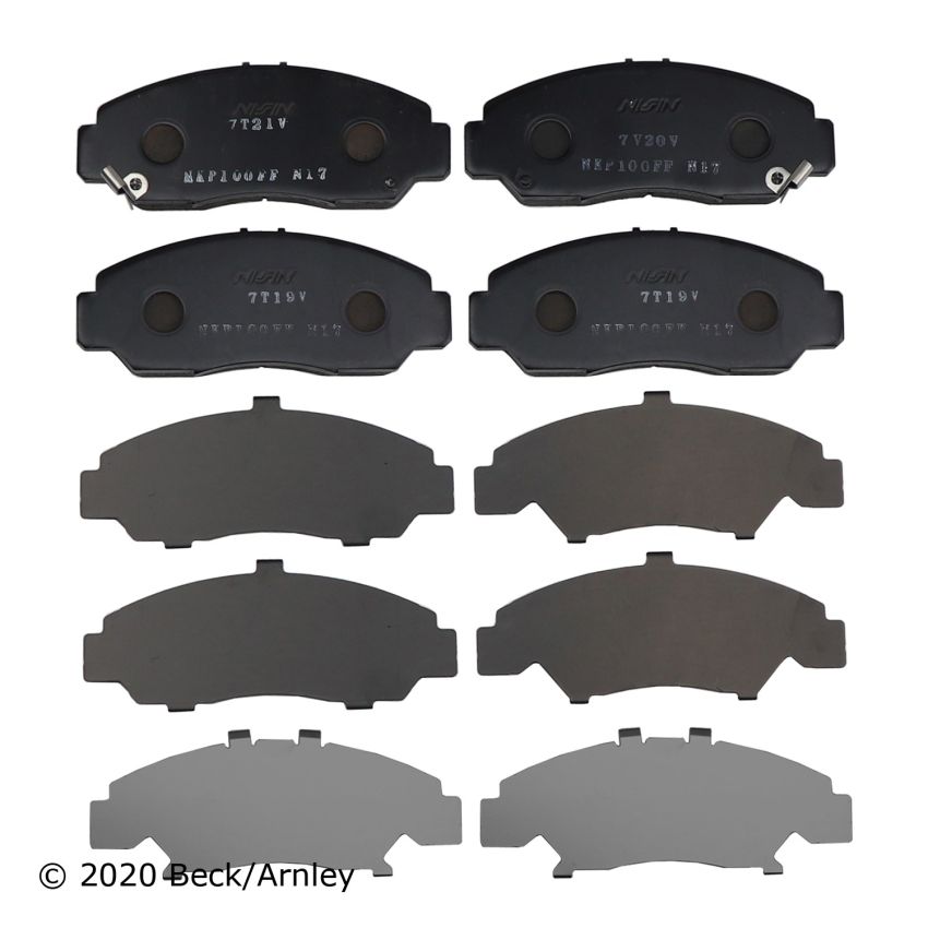 BECK/ARNLEY 089-1757 PREMIUM BRAKE PADS