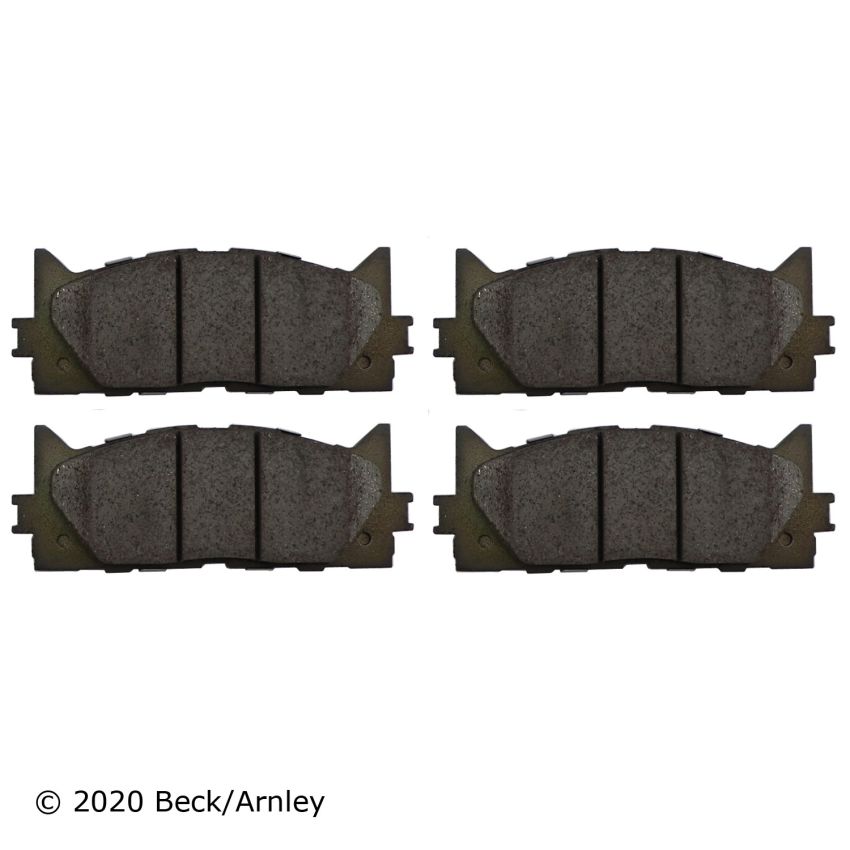 BECK/ARNLEY 089-1758 PREMIUM BRAKE PADS