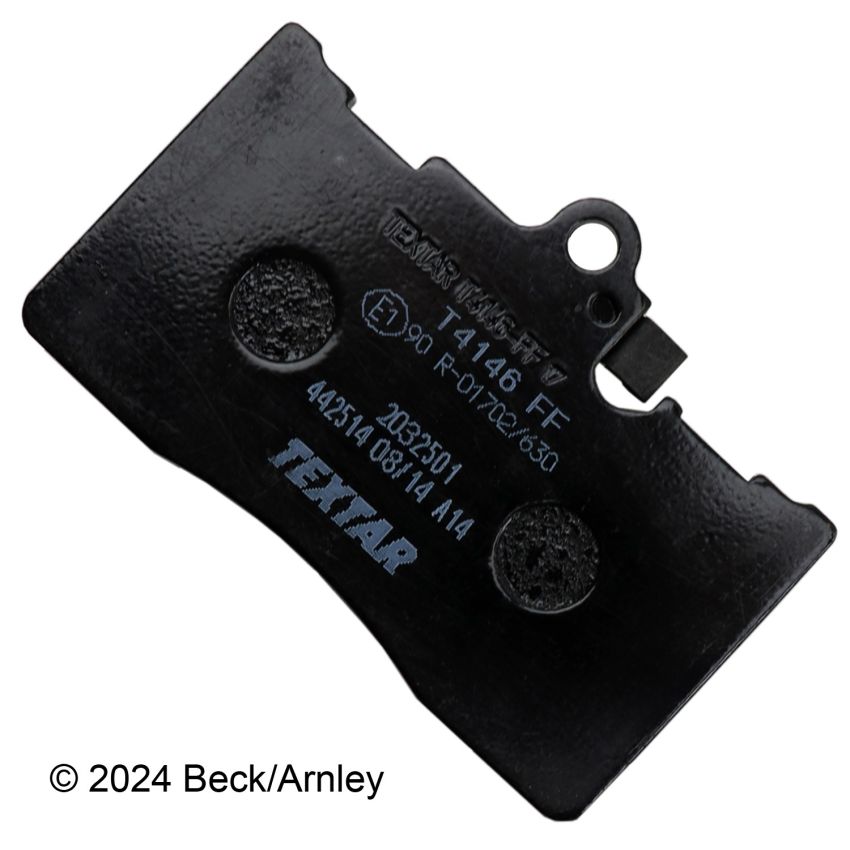 BECK/ARNLEY 089-1801 PREMIUM BRAKE PADS
