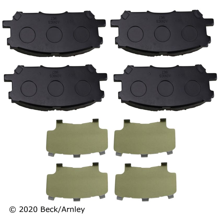BECK/ARNLEY 089-1805 PREMIUM BRAKE PADS