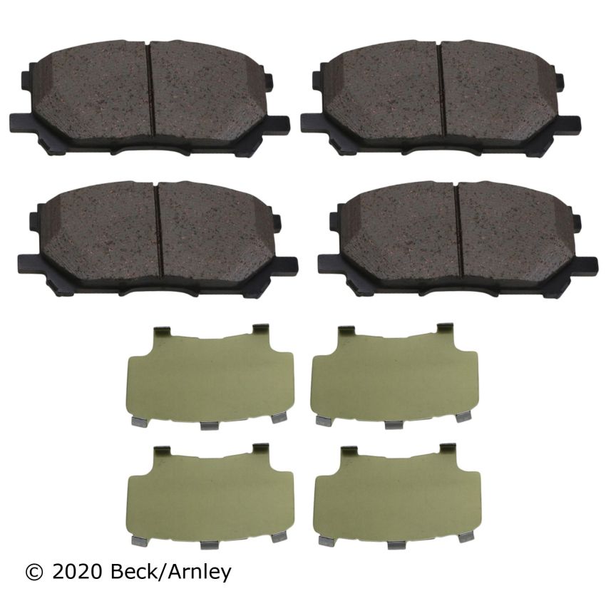 BECK/ARNLEY 089-1805 PREMIUM BRAKE PADS