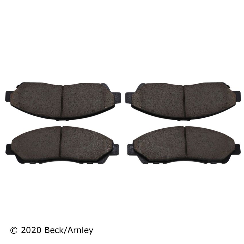 BECK/ARNLEY 089-1816 PREMIUM BRAKE PADS