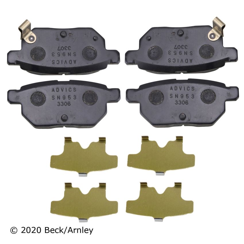 BECK/ARNLEY 089-1824 PREMIUM BRAKE PADS