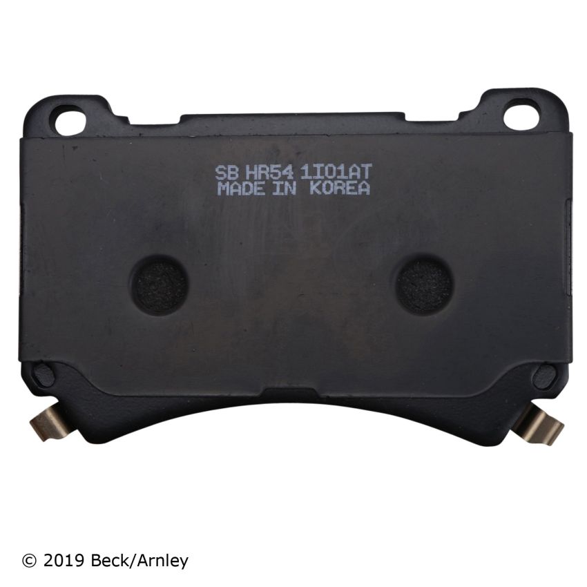 BECK/ARNLEY 089-1826 PREMIUM BRAKE PADS
