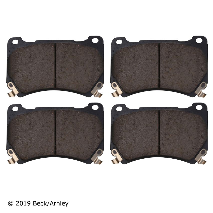 BECK/ARNLEY 089-1826 PREMIUM BRAKE PADS