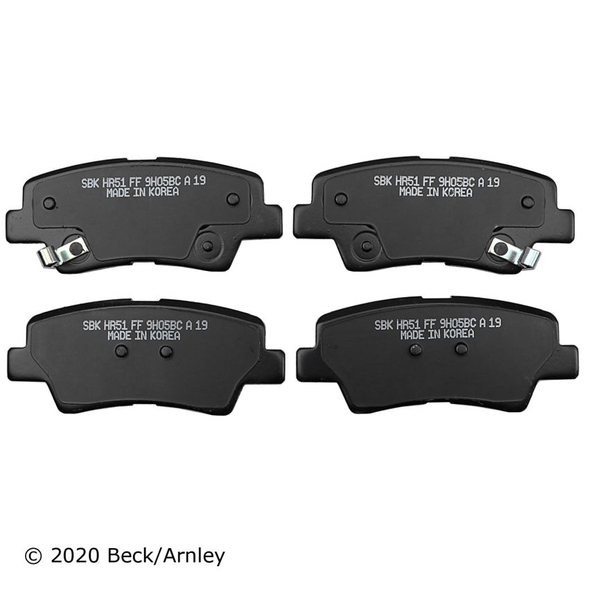 BECK/ARNLEY 089-1829 PREMIUM BRAKE PADS