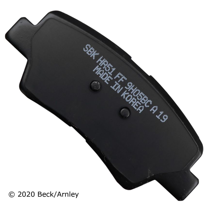 BECK/ARNLEY 089-1829 PREMIUM BRAKE PADS