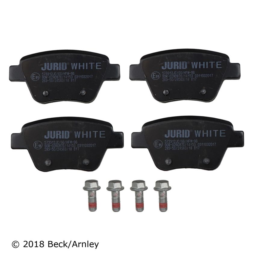BECK/ARNLEY 089-1940 PREMIUM BRAKE PADS