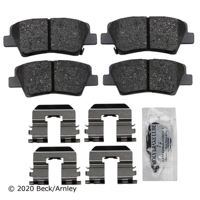 BECK/ARNLEY 089-1941 PREMIUM BRAKE PADS