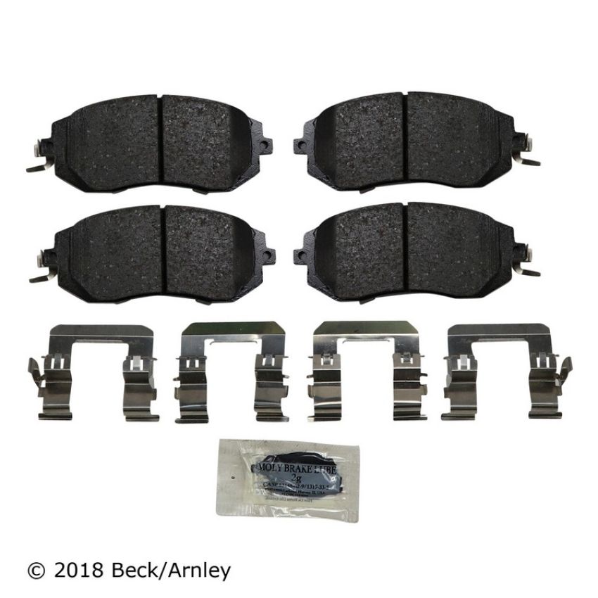 BECK/ARNLEY 089-1947 PREMIUM BRAKE PADS