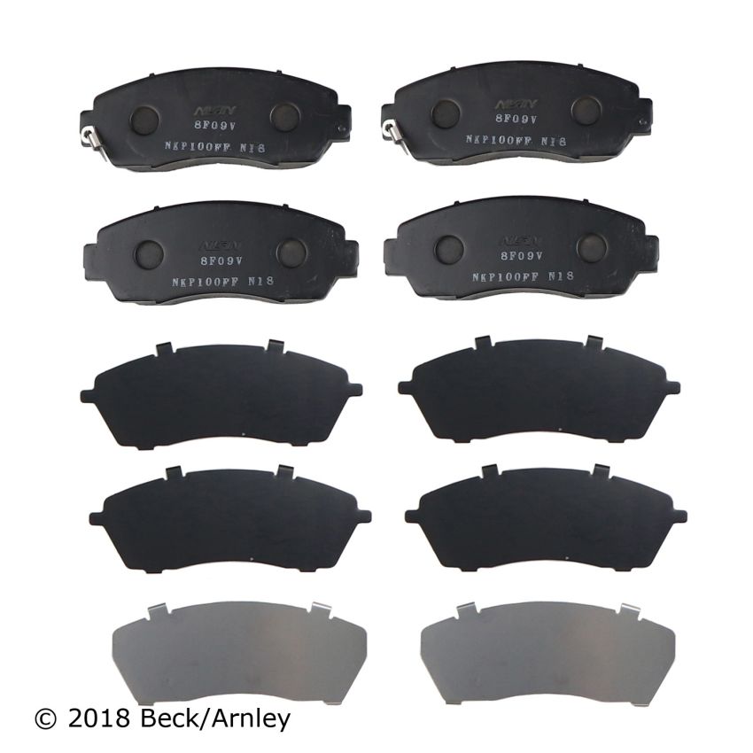 BECK/ARNLEY 089-1948 PREMIUM BRAKE PADS