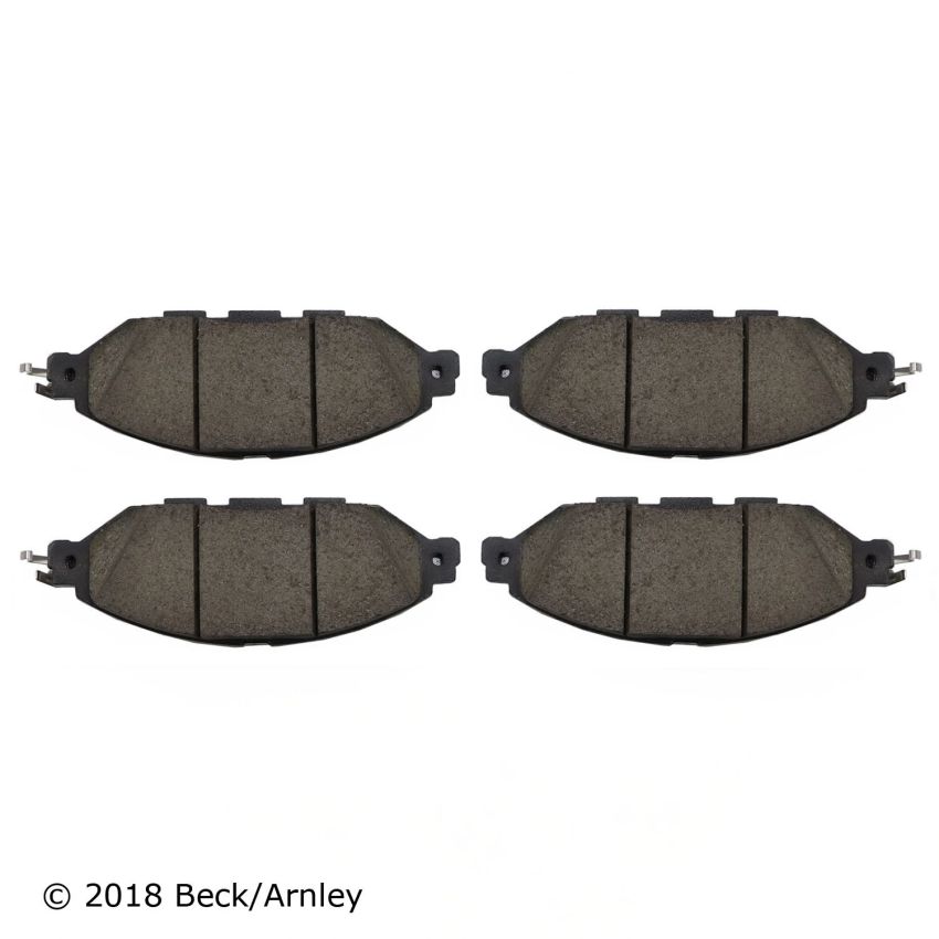 BECK/ARNLEY 089-1966 PREMIUM BRAKE PADS