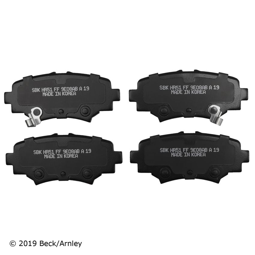 BECK/ARNLEY 089-1982 PREMIUM BRAKE PADS