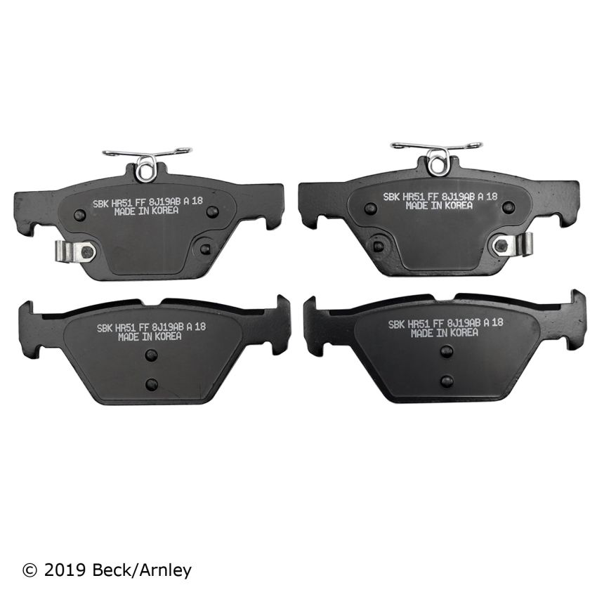 BECK/ARNLEY 089-2004 PREMIUM BRAKE PADS