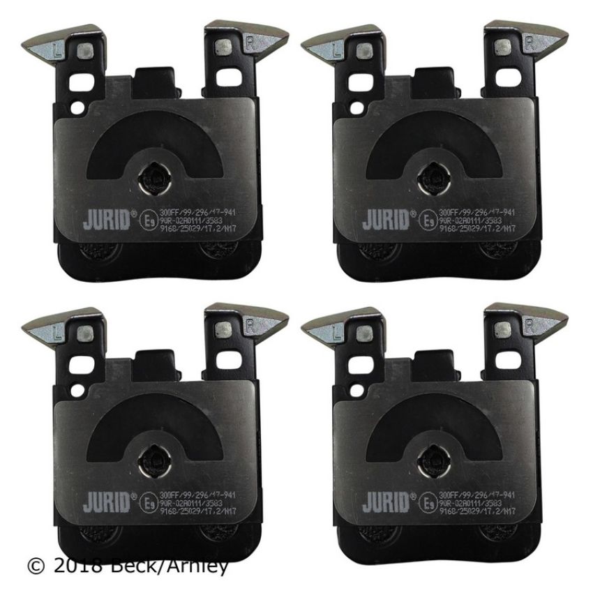BECK/ARNLEY 089-2012 PREMIUM BRAKE PADS