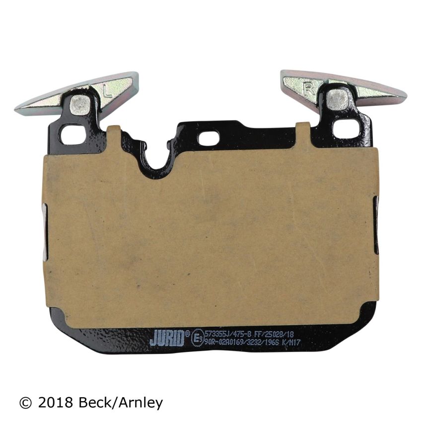 BECK/ARNLEY 089-2039 PREMIUM BRAKE PADS