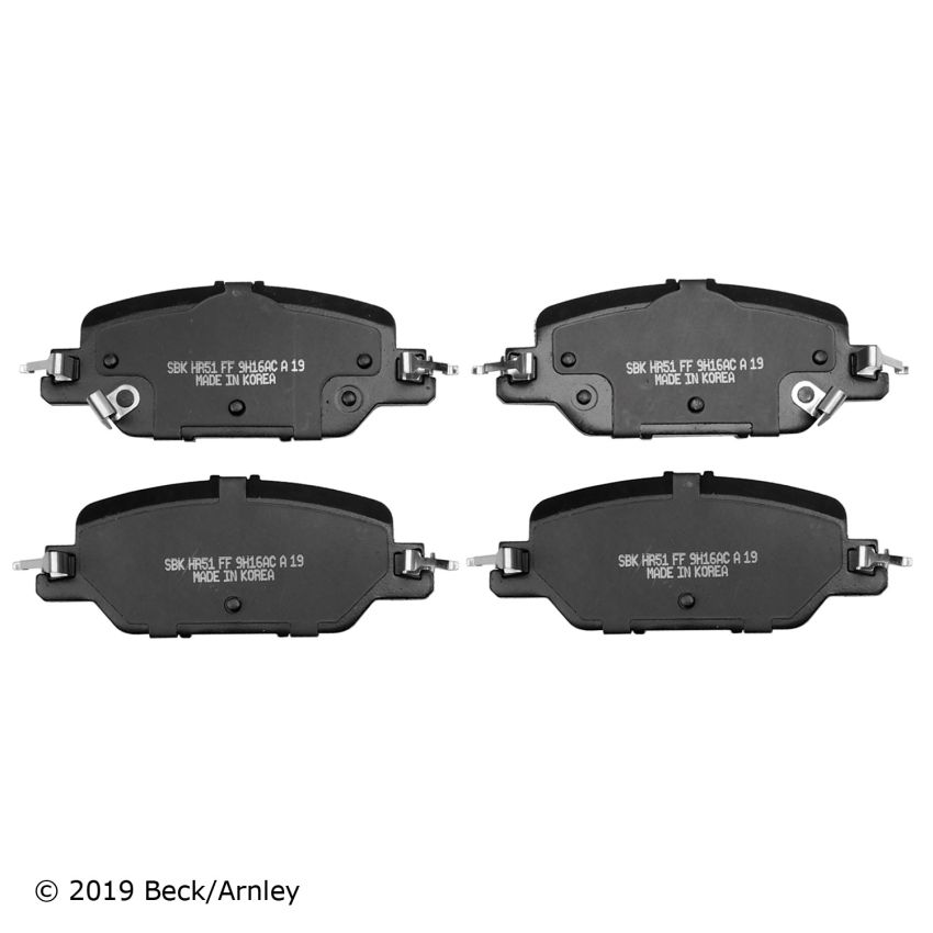 BECK/ARNLEY 089-2064 PREMIUM BRAKE PADS