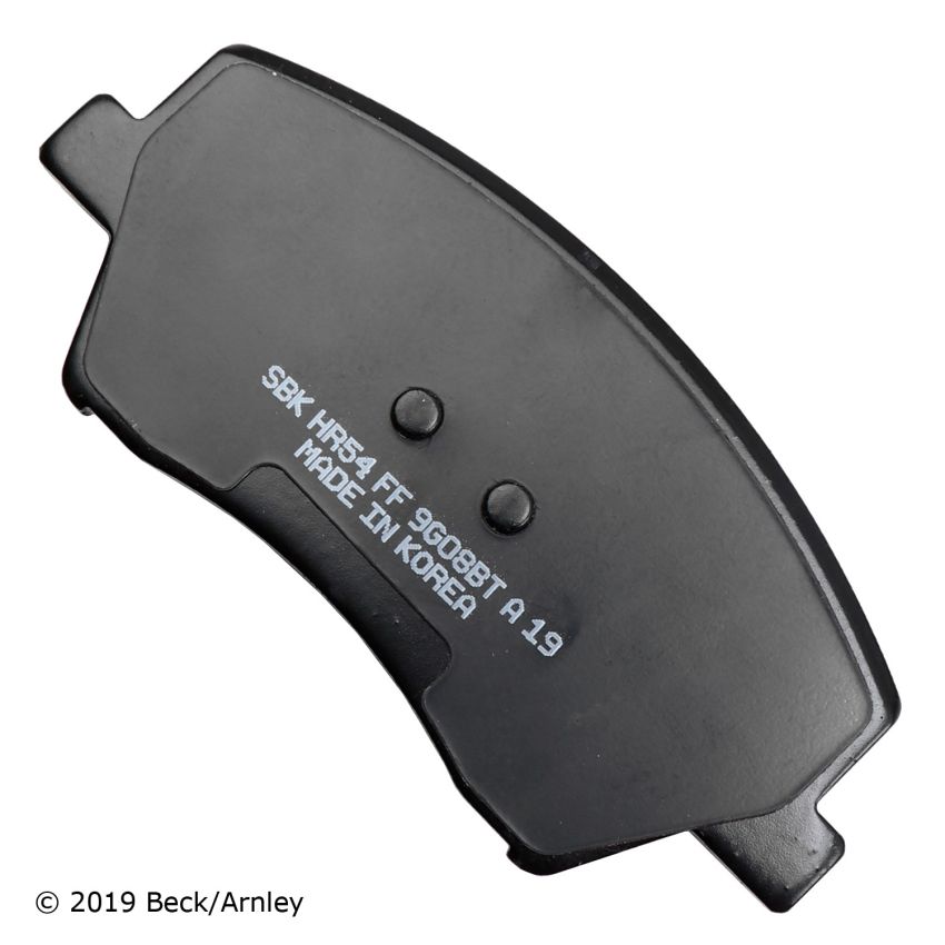 BECK/ARNLEY 089-2072 PREMIUM BRAKE PADS