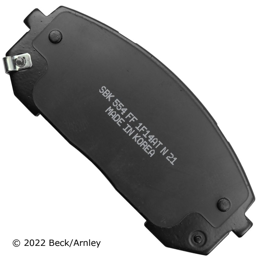 BECK/ARNLEY 089-2125 PREMIUM BRAKE PADS