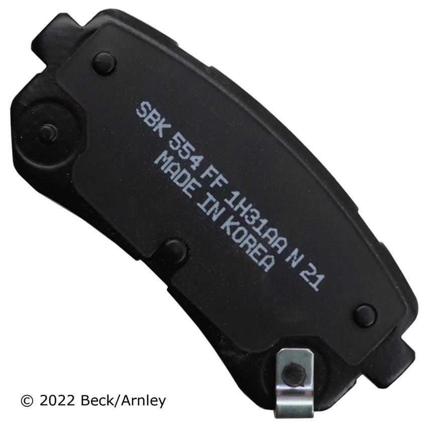 BECK/ARNLEY 089-2128 PREMIUM BRAKE PADS
