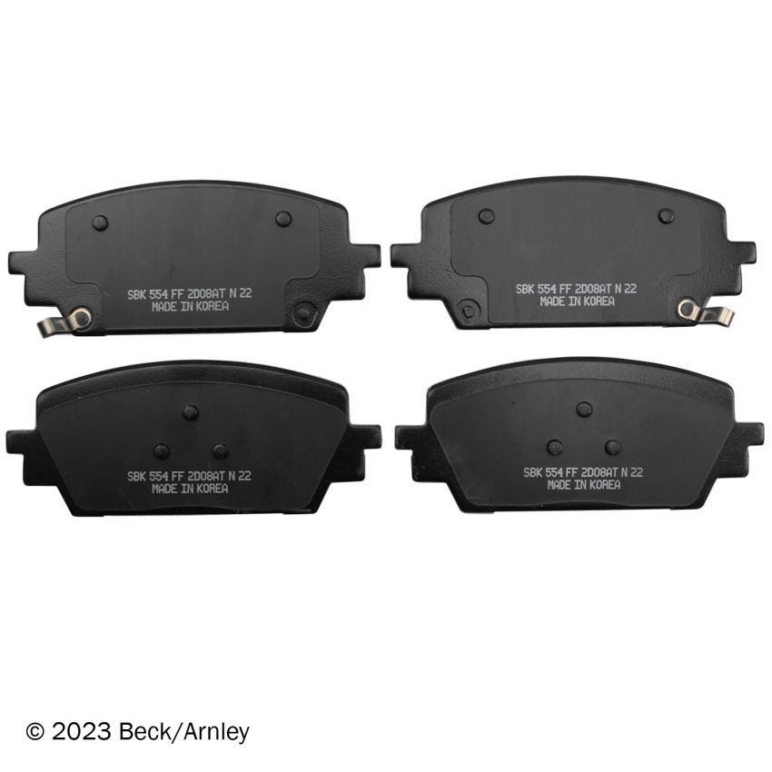 BECK/ARNLEY 089-2142 PREMIUM BRAKE PADS