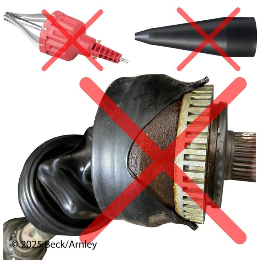 BECK/ARNLEY 103-2607 CV JOINT BOOT KIT