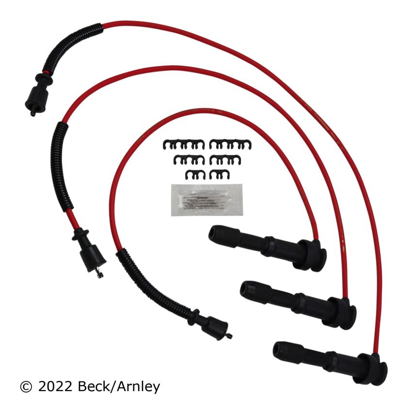 BECK/ARNLEY 175-6195 IGNITION WIRE SET