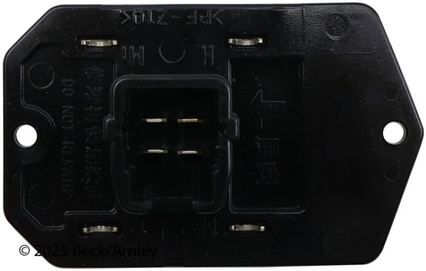 BECK/ARNLEY 204-0051 BLOWER MOTOR RESISTR