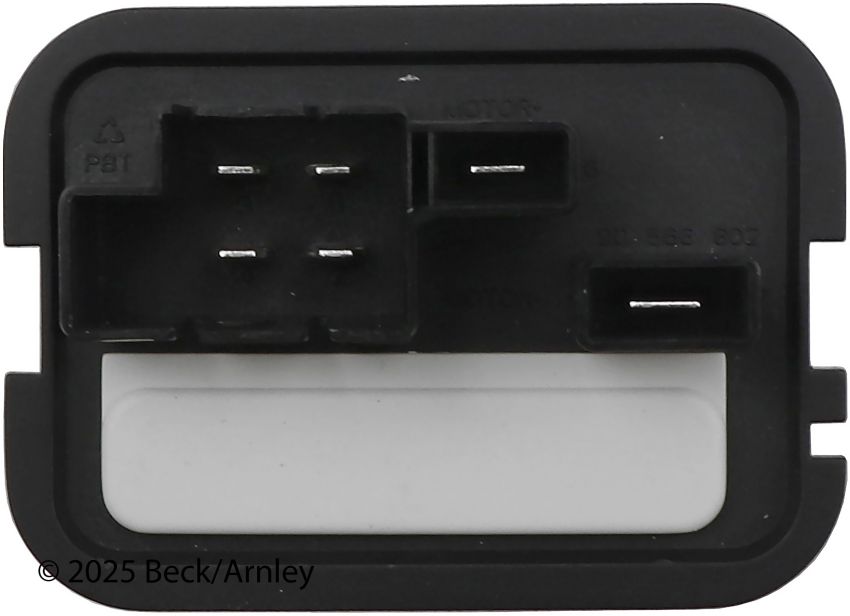 BECK/ARNLEY 204-0082 BLOWER MOTOR RESISTR