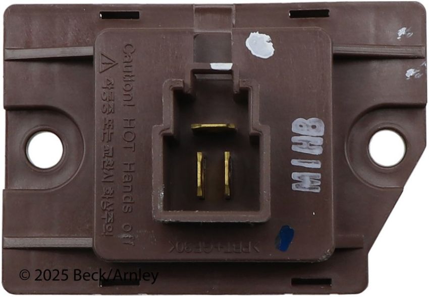 BECK/ARNLEY 204-0091 BLOWER MOTOR RESISTR