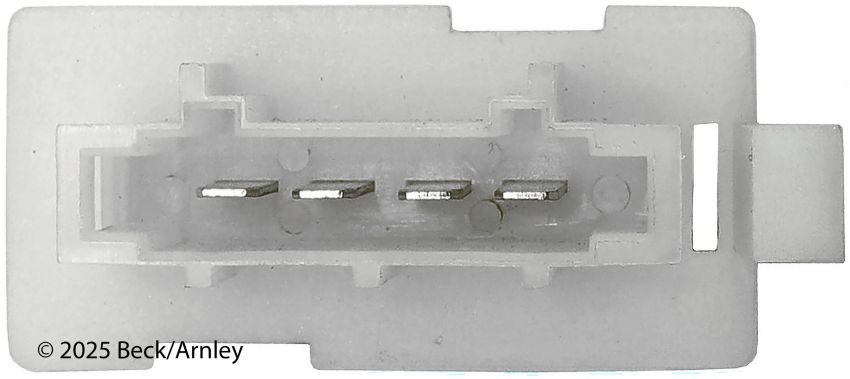 BECK/ARNLEY 204-0105 BLOWER MOTOR RESISTR