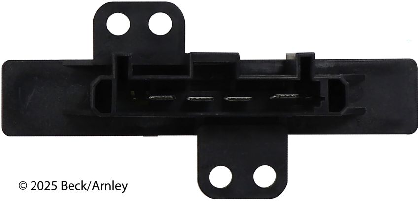 BECK/ARNLEY 204-0106 BLOWER MOTOR RESISTR