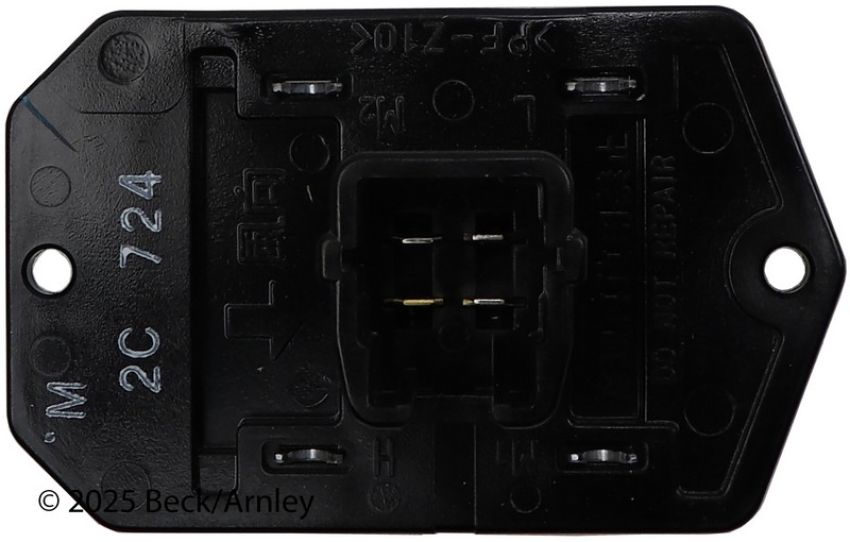 BECK/ARNLEY 204-0112 BLOWER MOTOR RESISTR