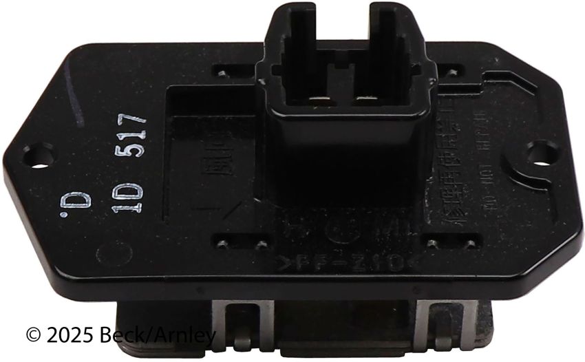BECK/ARNLEY 204-0115 BLOWER MOTOR RESISTR
