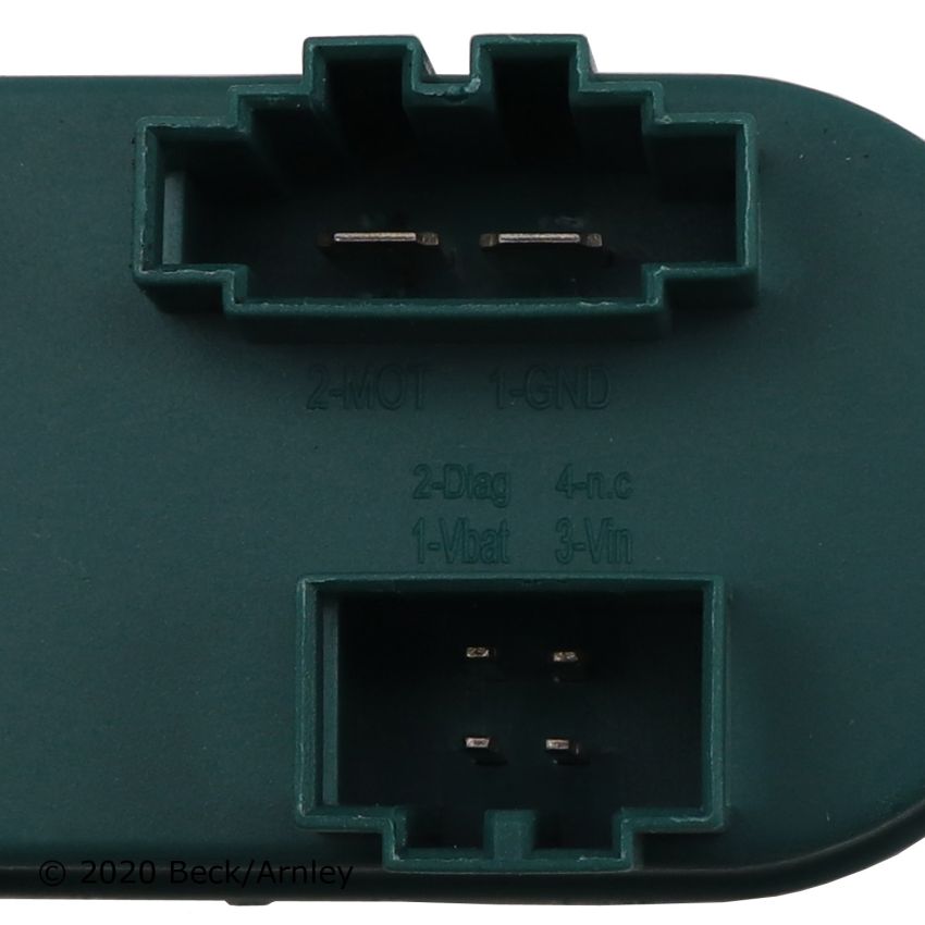BECK/ARNLEY 204-0123 BLOWER MOTOR RESISTR
