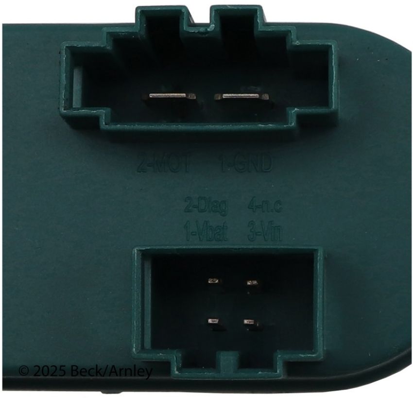 BECK/ARNLEY 204-0123 BLOWER MOTOR RESISTR