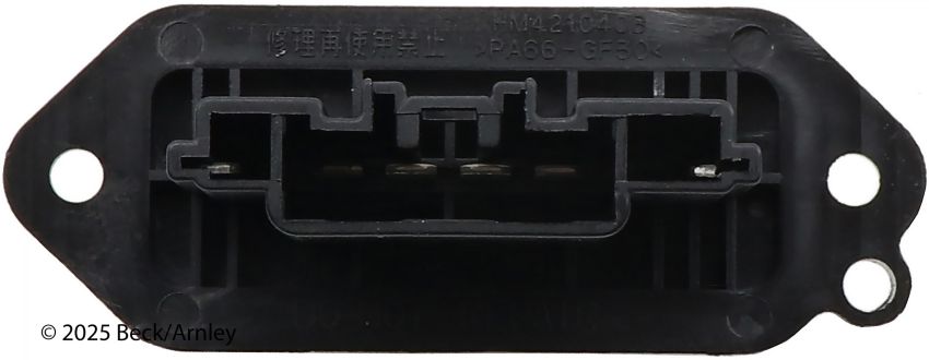 BECK/ARNLEY 204-0145 BLOWER MOTOR RESISTR